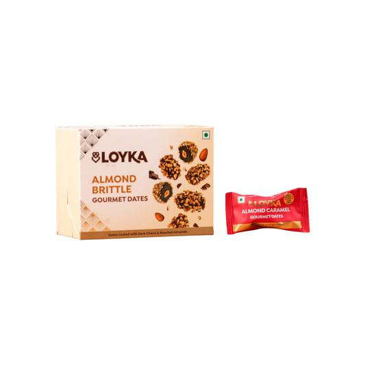 Loyka Almond Brittle Gourmet Dates Box
