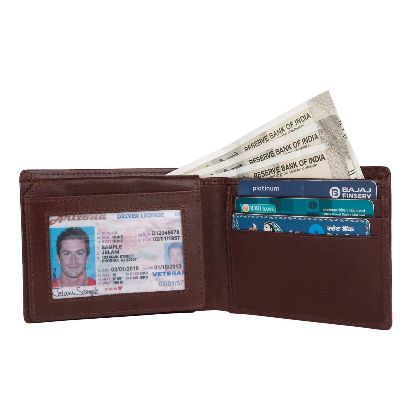 Slim Leather Wallet for Men