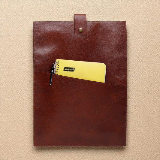 Minimalist Leather Laptop Enclosure