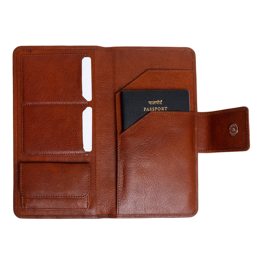 Exquisite Leather Passport Sleeve