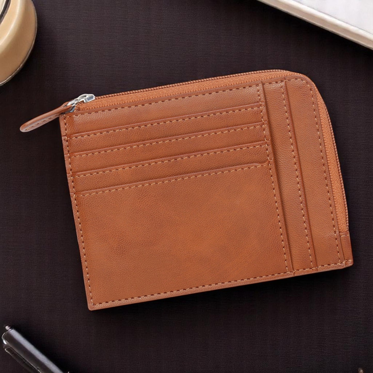 Timeless Leather Credit Card Holder