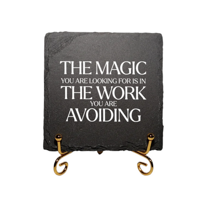 Marble Slate Desk Display