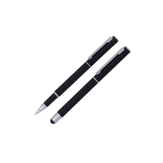 Metal Ball Pen with Stylus