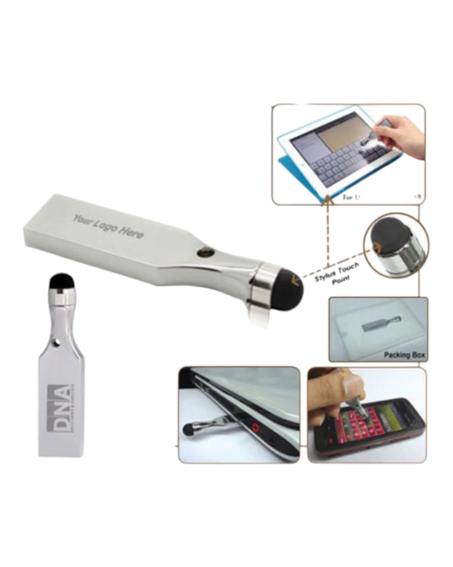 Metal  Stylus Pen Drive