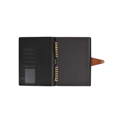 Notebook Organiser with Button Closure