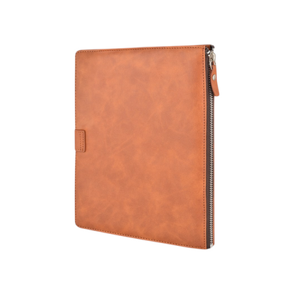 Notebook Organiser with Pocket and Magnetic Closure
