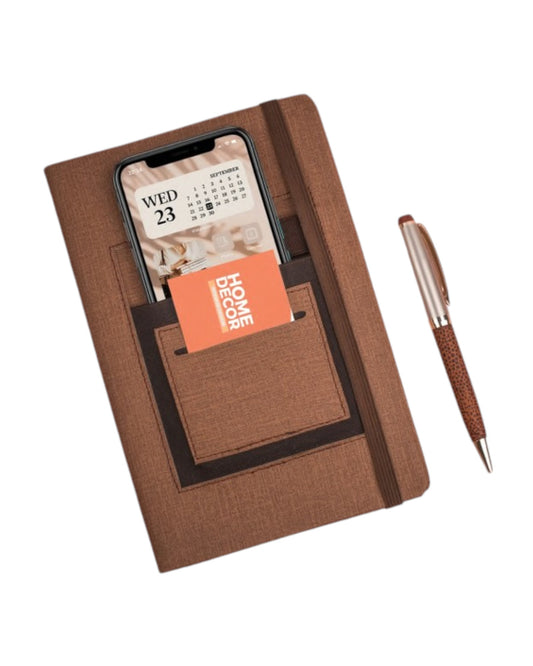 Notebook with Pocket