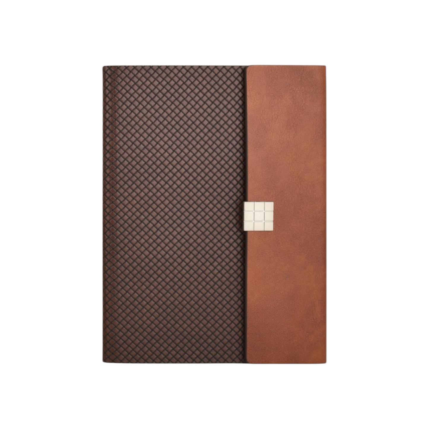 Notebook with Button Closure