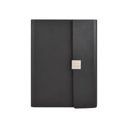 Notebook with Button Closure