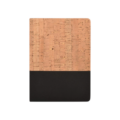Notebook with Cork & Fabric Cover