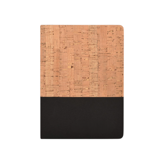 Notebook with Cork & Fabric Cover