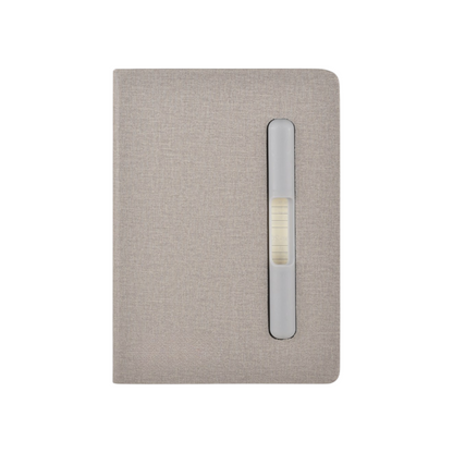 Notebook with Pen Slot and Folding Cover Mobile Stand