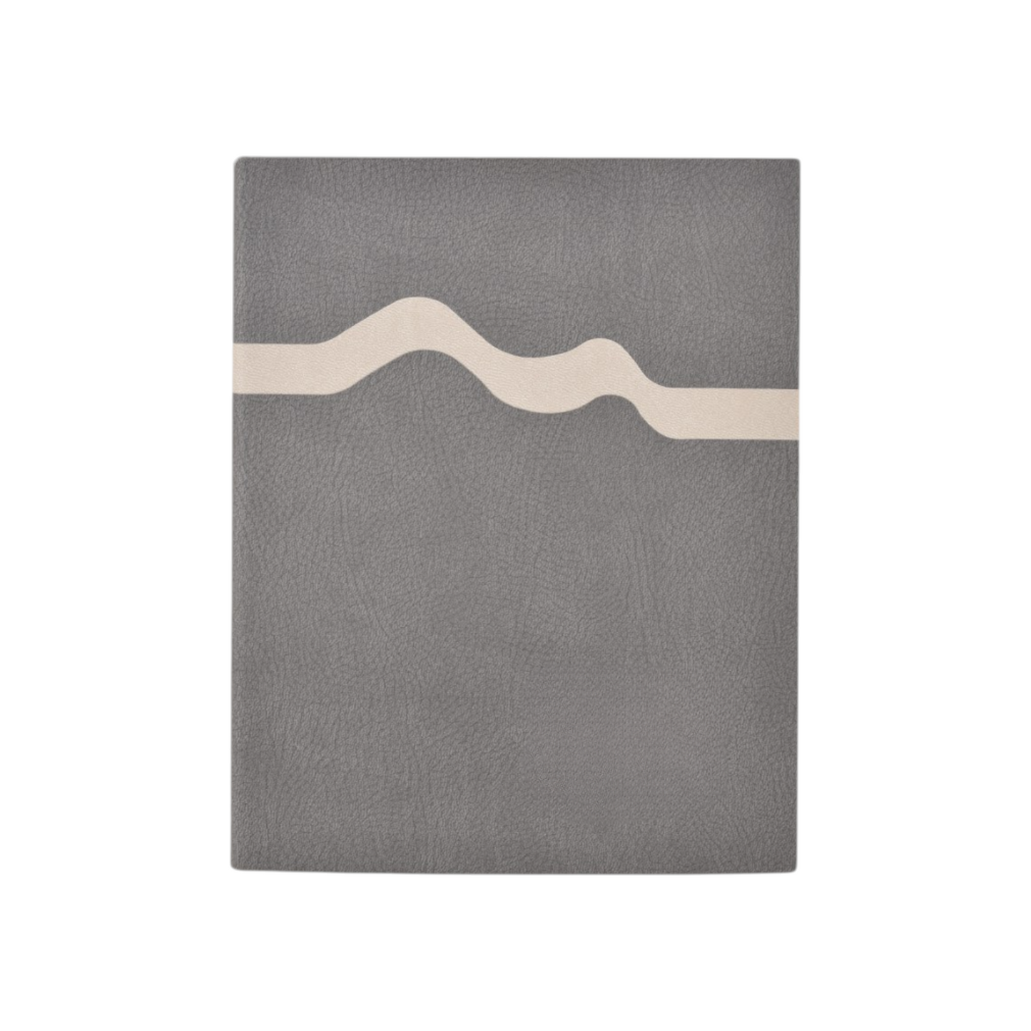 Notebook with Wave Design