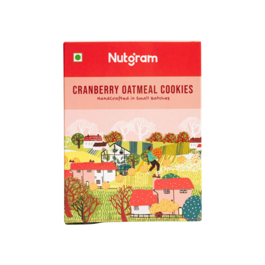 Nutgram Cranberry Oatmeal Cookies