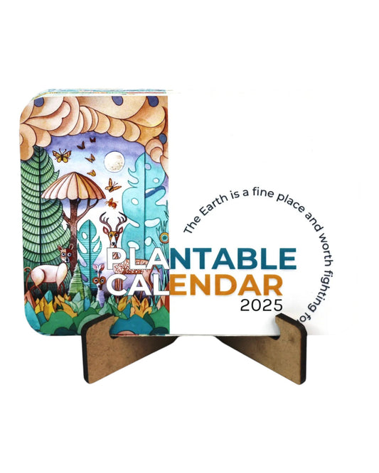 Plantable Calendar with Pen Slot