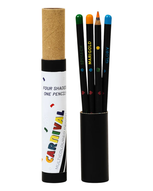 Plantable 4in1 Multi Color Pencils - Set of 4