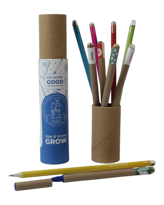Plantable Stationary Set (5 pens + 5 pencils)