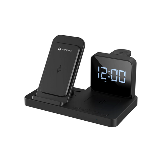 Portronics Bella 3 in 1 Wireless Charging Gadget