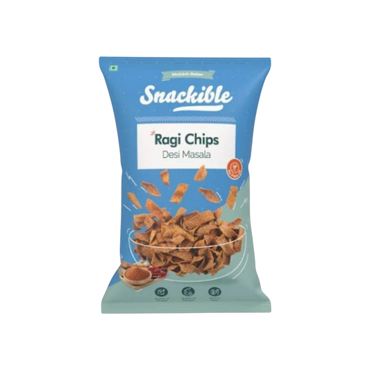Snackible Ragi Chips Desi Masala