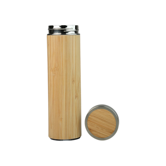 Stainless Steel Bamboo Flask
