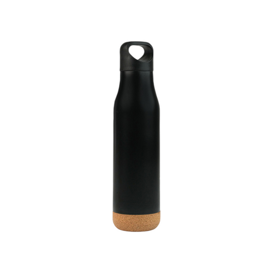 Stainless Steel Flask with Handle and Cork Base
