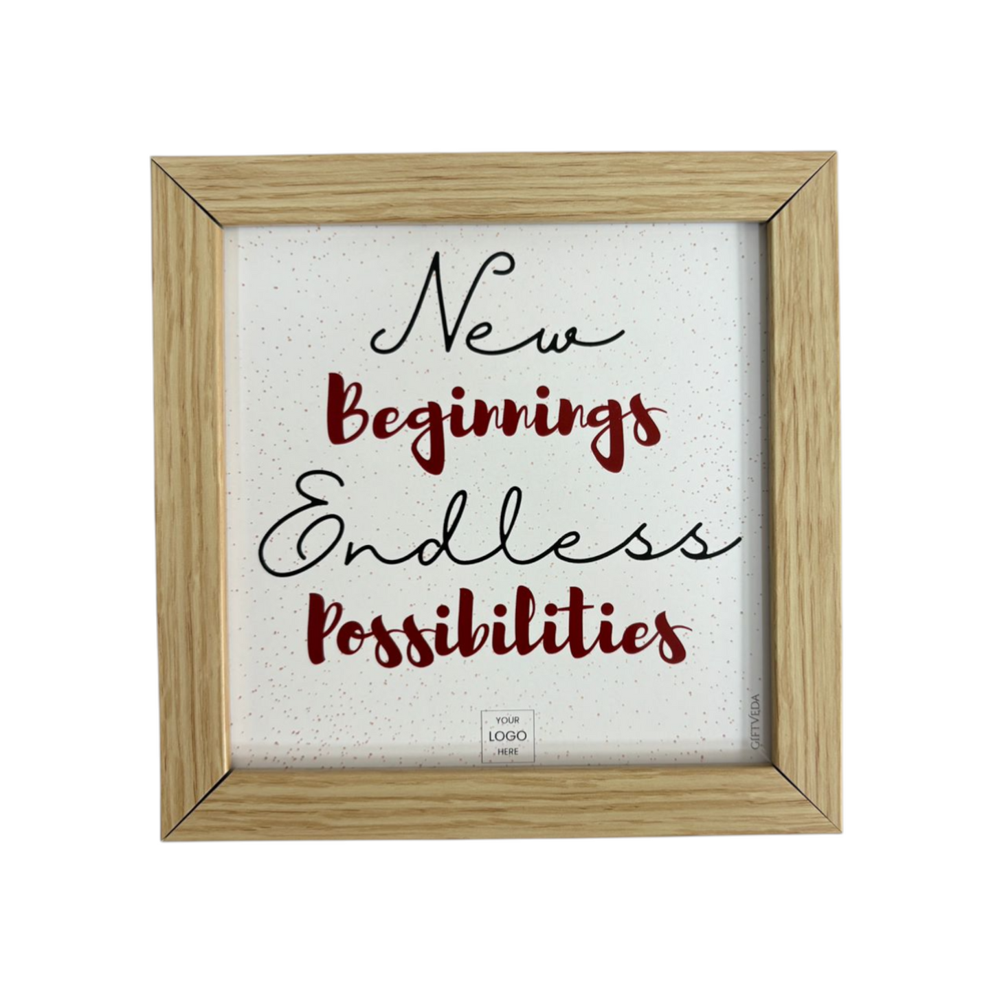 Tabletop Frame with Message