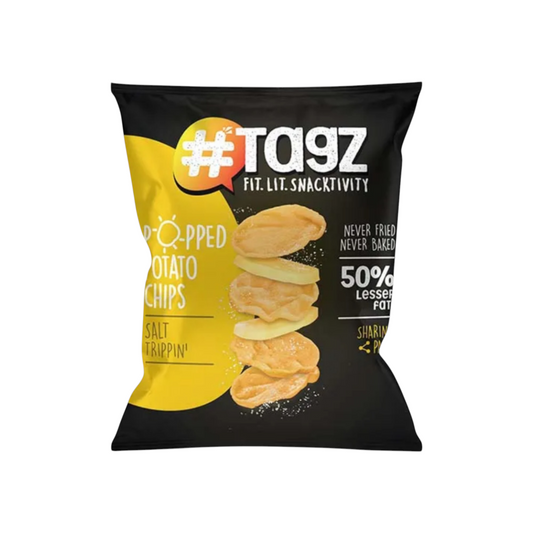 TagZ Popped Potato Chips Salt Trippin'