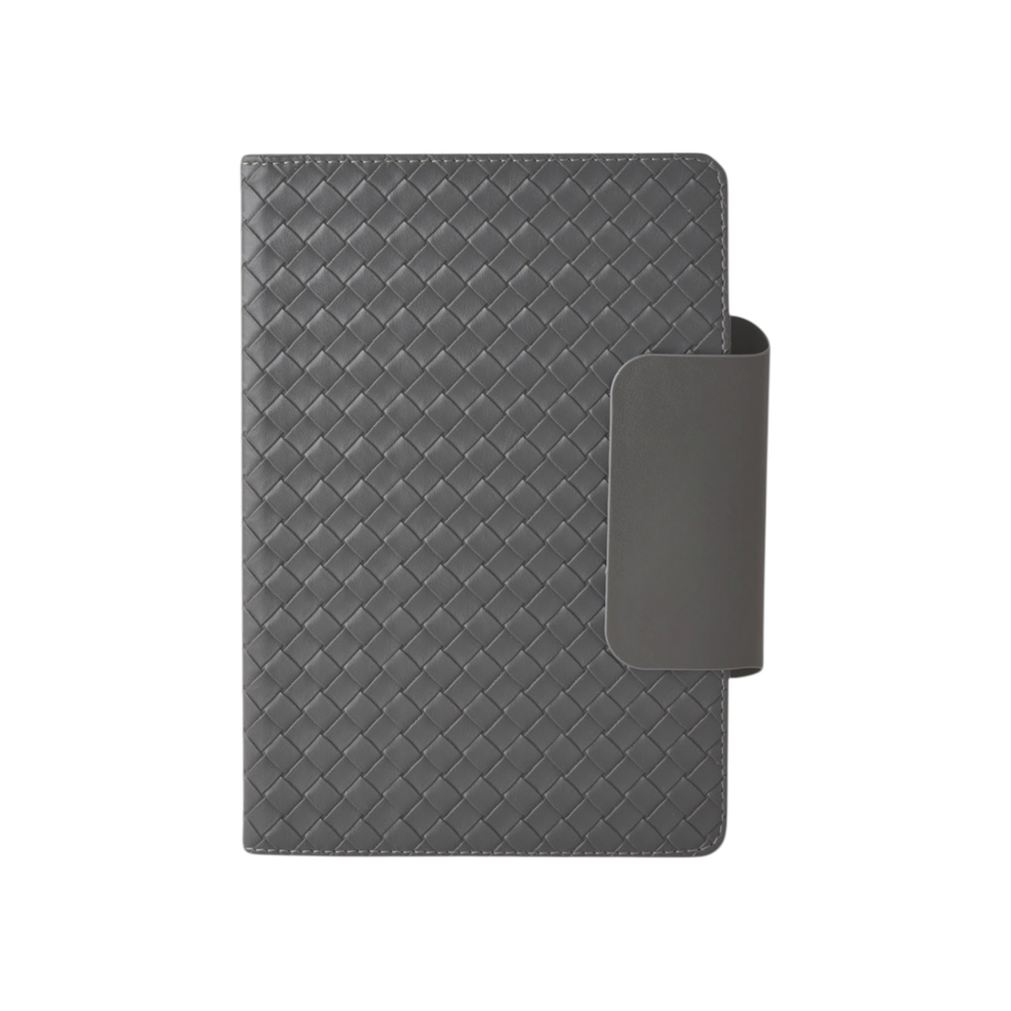 Textured Notebook with Pen Loop and Magnetic Closure