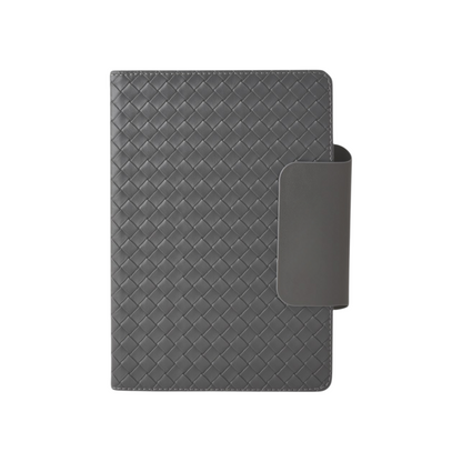 Textured Notebook with Pen Loop and Magnetic Closure