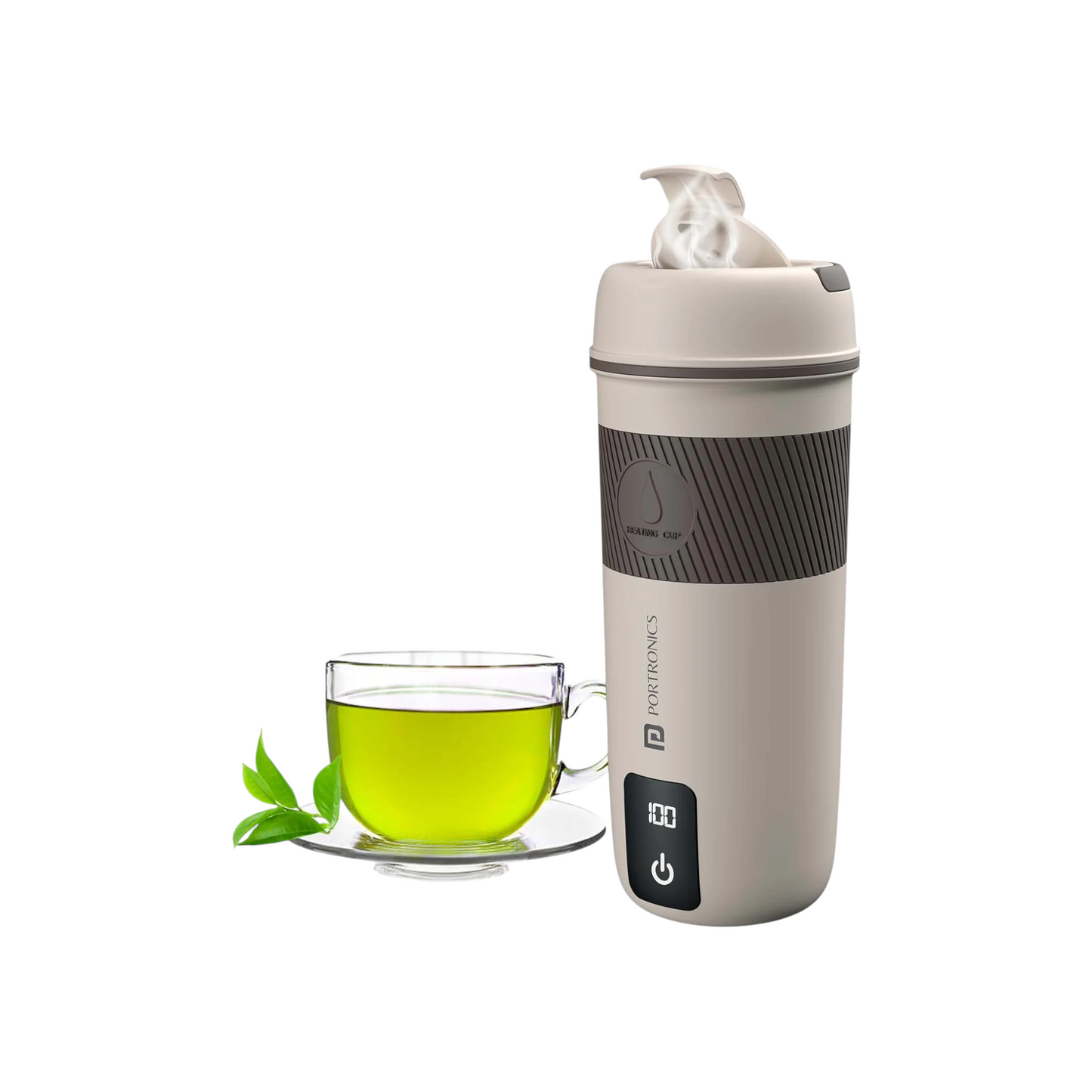 Portronics ThermoSip Vacuum Insulated Travel Kettle