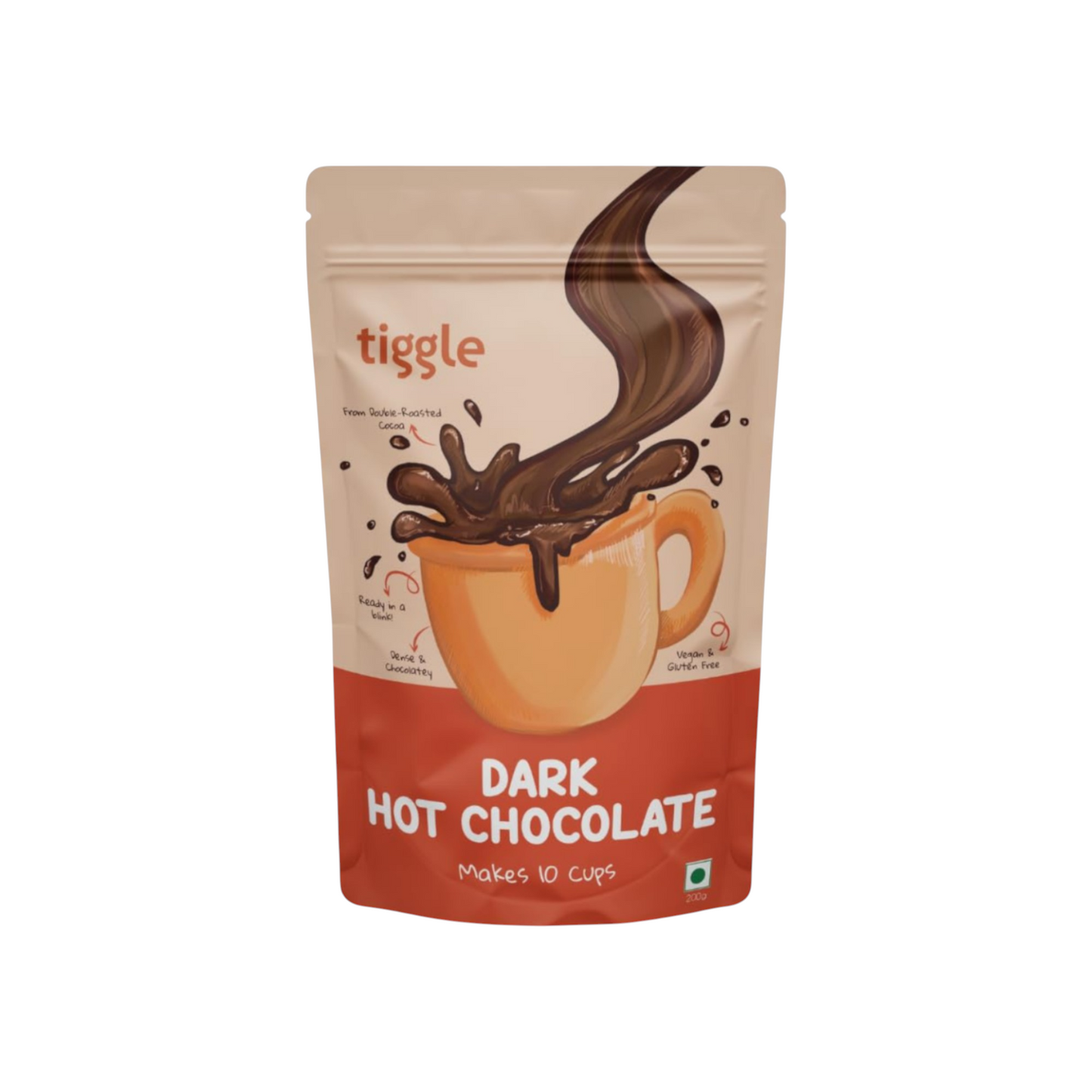 Tiggle Dark Hot Chocolate Mix