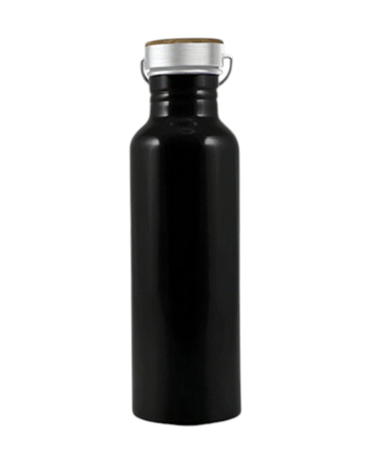 Water Bottle with Bamboo Lid