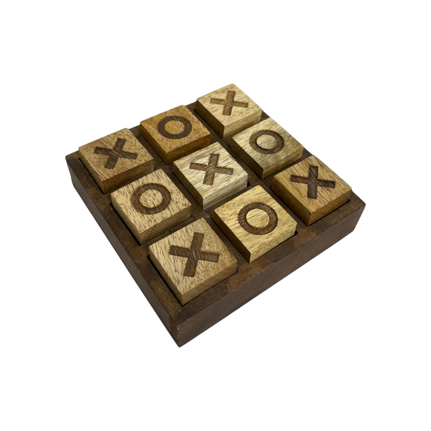 Wooden Tic-Tac-Toe
