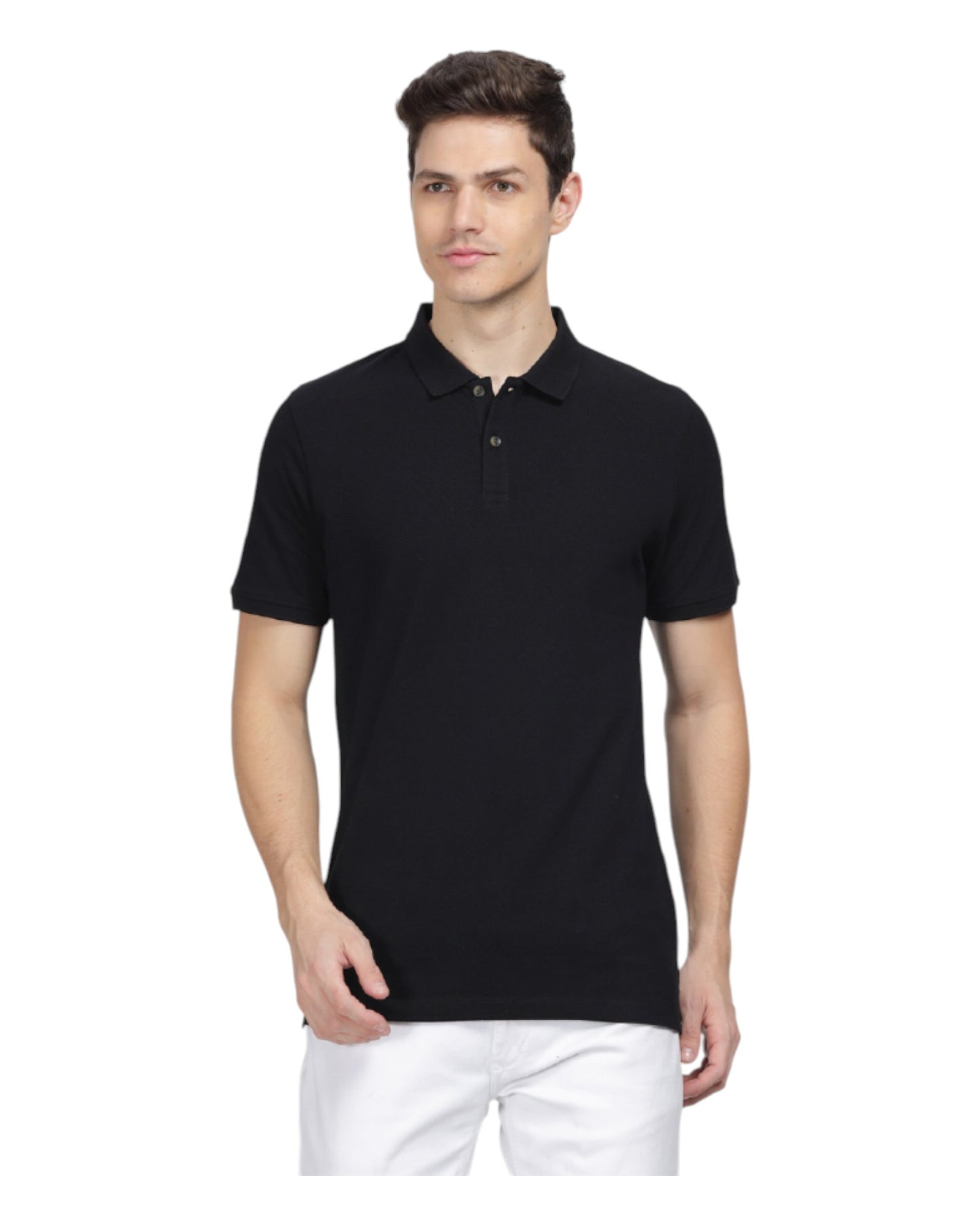 Wrogn Solid Polo T Shirt