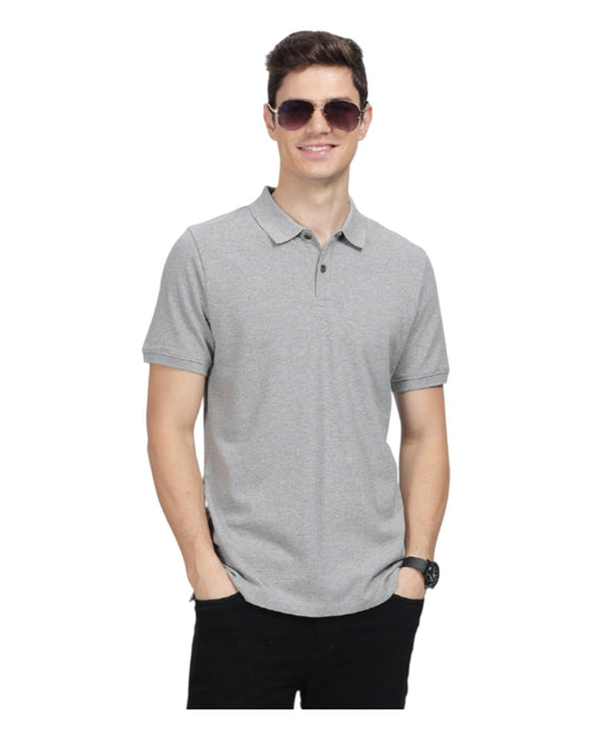 Wrogn Solid Polo T Shirt
