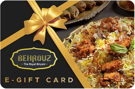 Behrouz Biryani - Gift Card