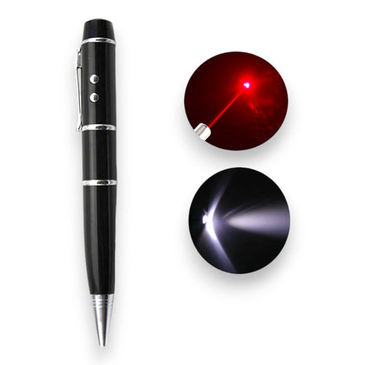 Pen Shape Pen Drive - Laser Pointer and Torch