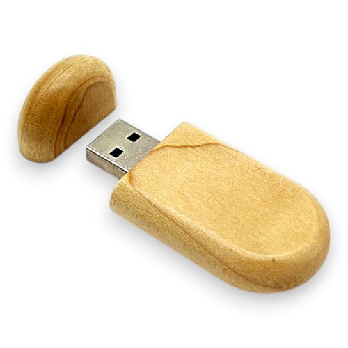 Wooden Pen Drive - Curved