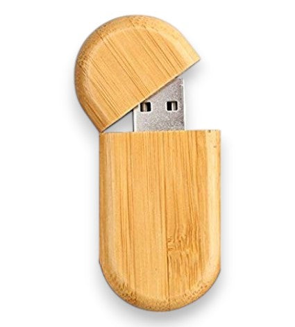 Wooden Pen Drive - Curved