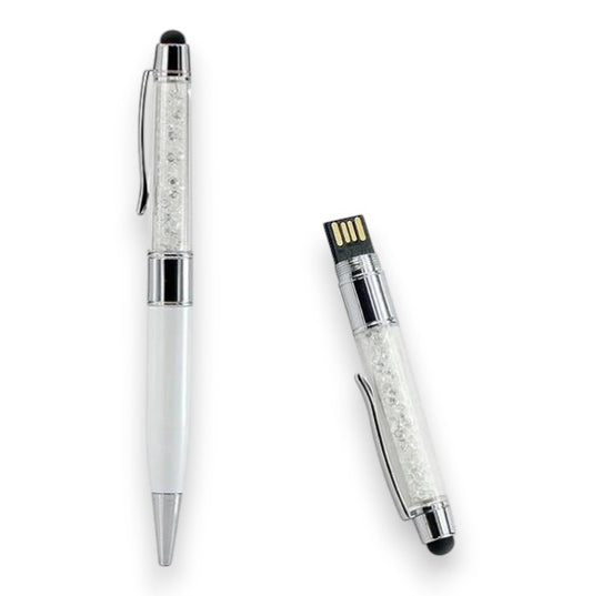Pen Shape Pen Drive - Crystal