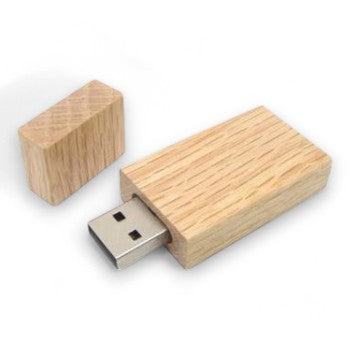 Wooden Pen Drive - Rectangular